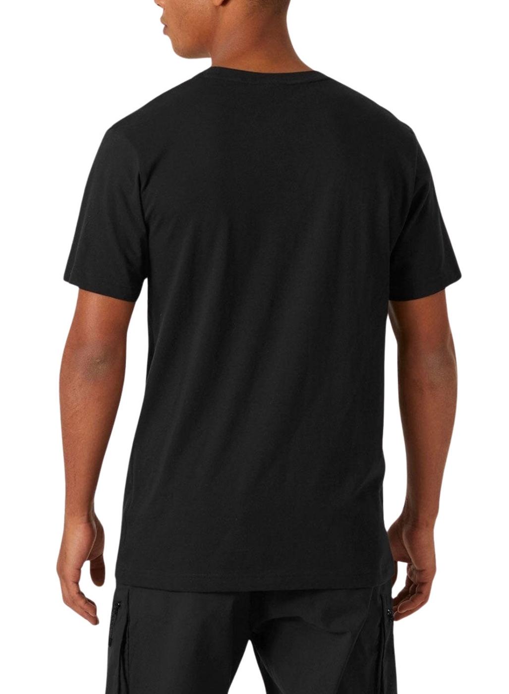 Camiseta Helly Hansen Core preta para homem