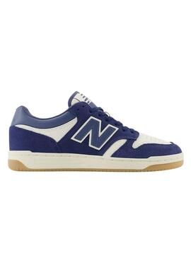 Tênis New Balance 480 azul para homens