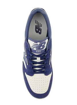 Tênis New Balance 480 azul para homens