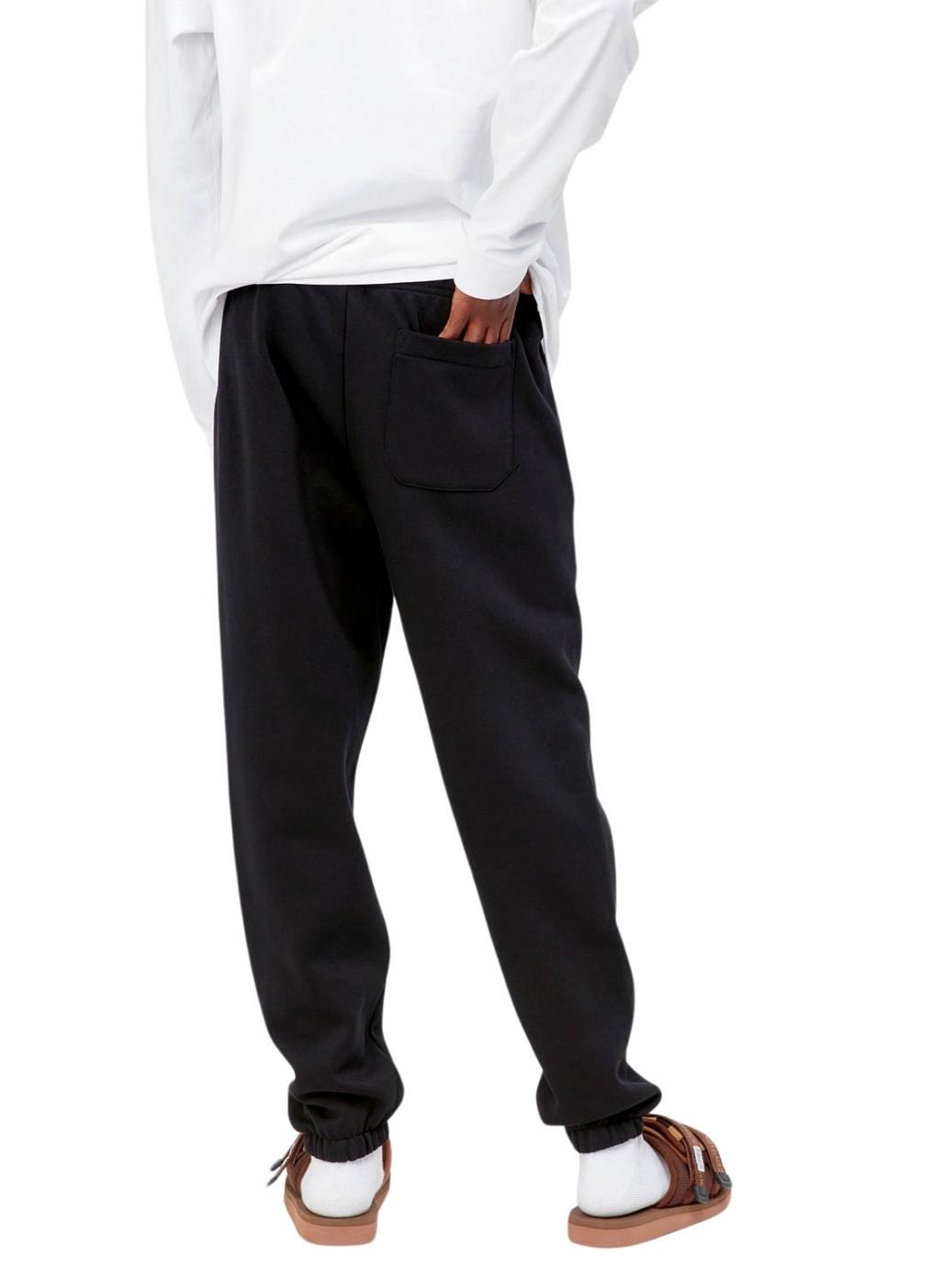 Calças Carhartt Chase jogger pretas para homem