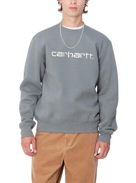 Moletom Carhartt básico cinza para homem