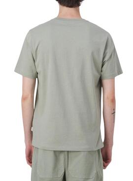 Camiseta Pepe Jeans Abel verde pastel para homem