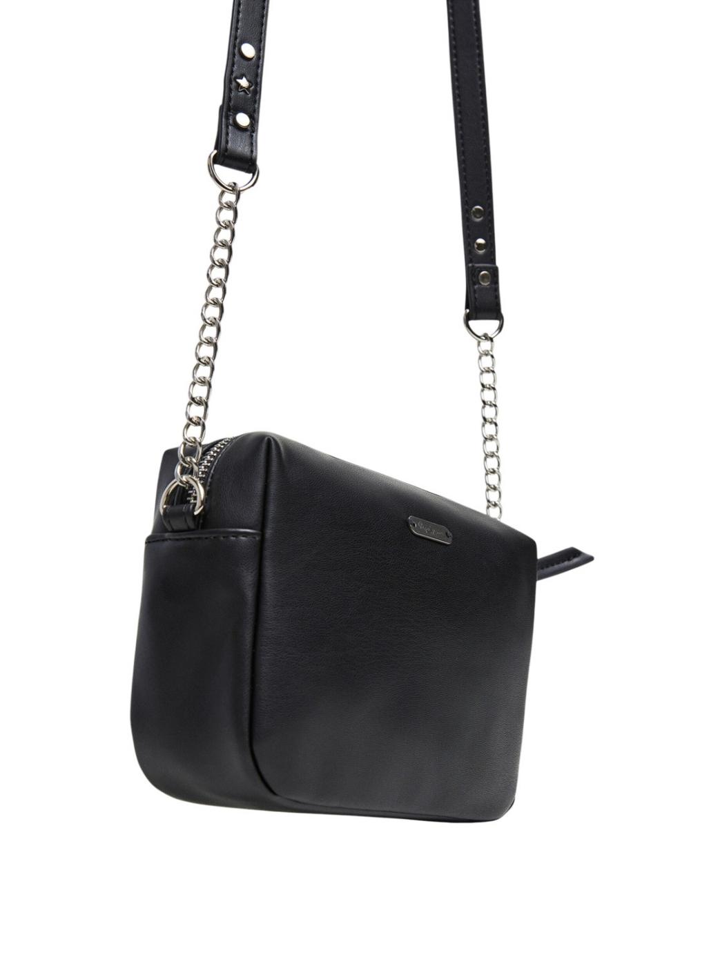 Bolsa Pepe Jeans Alesha Rock preta para mulher