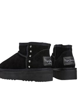 Botas Pepe Jeans Dissy Metal preto para mulher