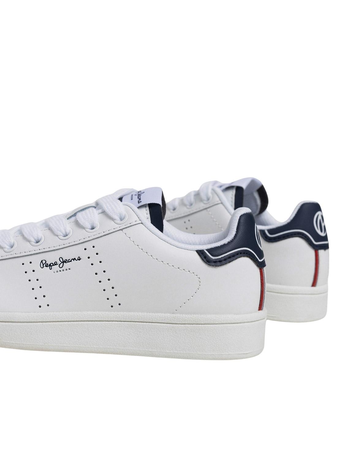 Tênis Pepe Jeans Player Air branco para meninos