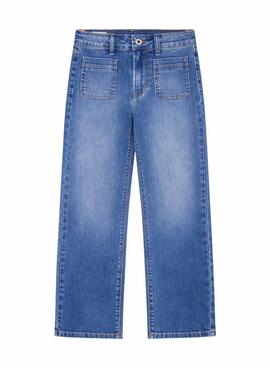 Jeans Pepe Jeans Nyomi azul para menina