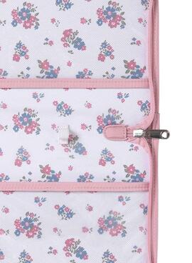 Porta-documentos Mayoral estampado flores para bebê