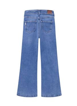 Calças Pepe Jeans Slim Fit Flare azul