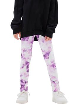 Legging Name It Diandra roxa para menina