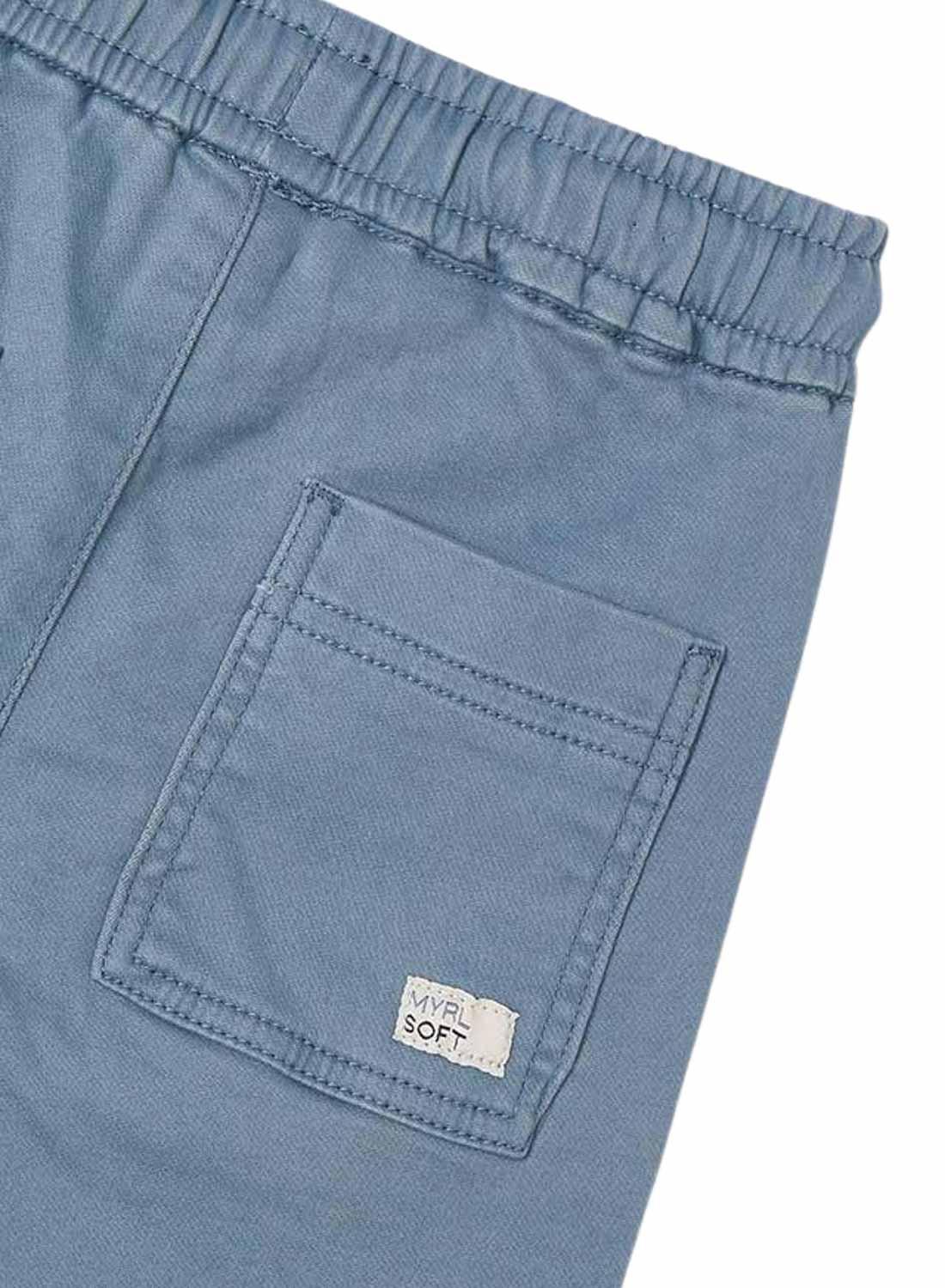 Calça Mayoral soft jogger cinza para menino