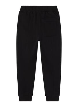 Calça Jogger Name It Rabbe preta para menino