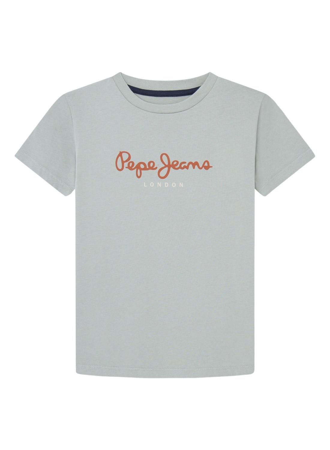 Camiseta Pepe Jeans New Art turquesa para menino