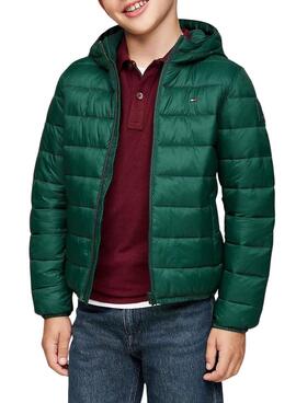 Casaco acolchoado Tommy Hilfiger verde para menino