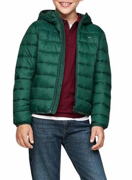 Casaco acolchoado Tommy Hilfiger verde para menino