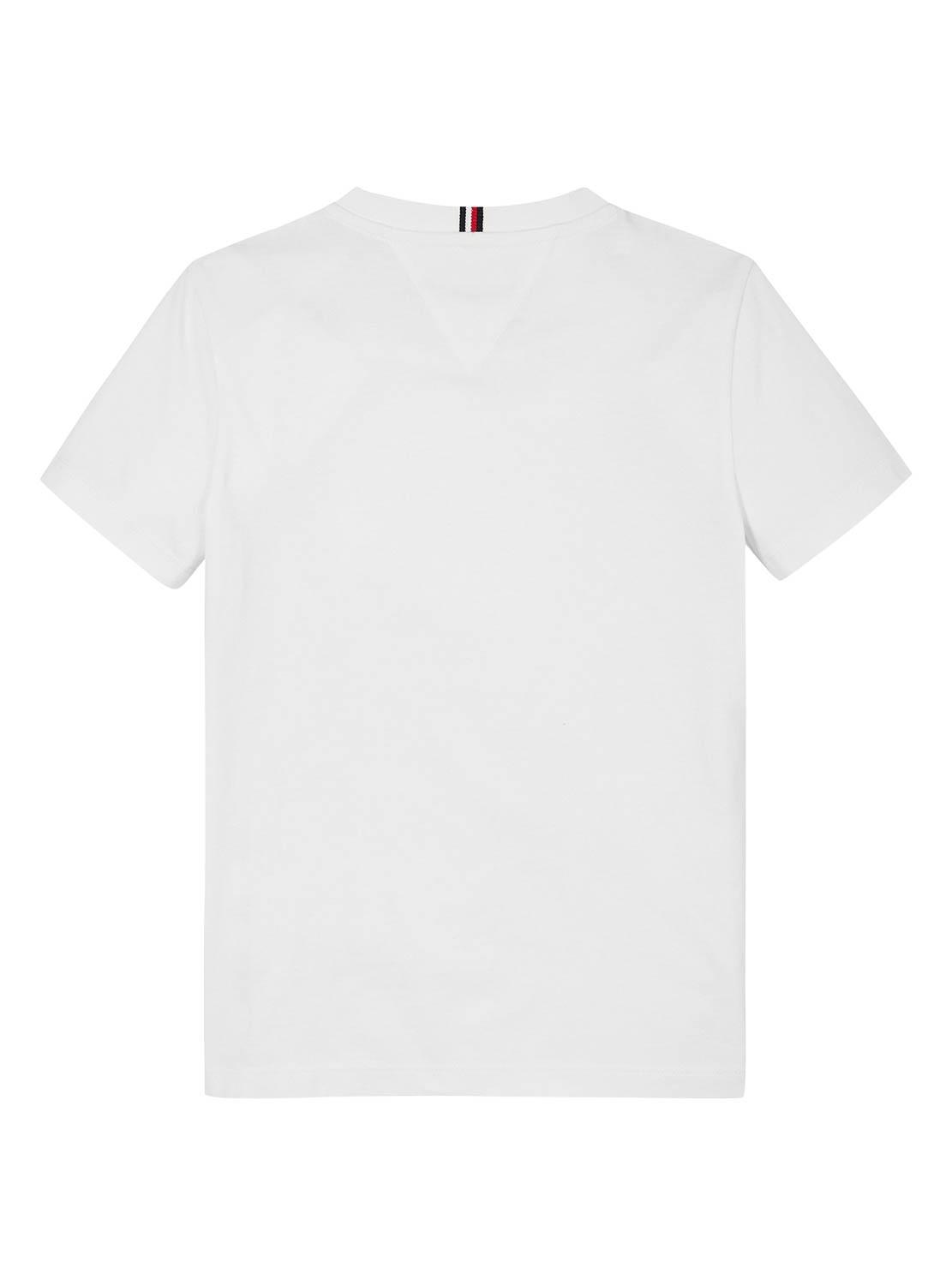 Camiseta Tommy Hilfiger Puff branca para meninos