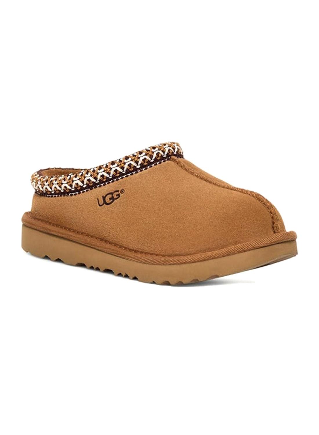 Chinelo UGG Tasman marrom para meninas e meninos