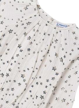 Blusa Mayoral estampado estrelas para menina