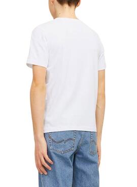 Camisa Jack and Jones com logo branco para menino