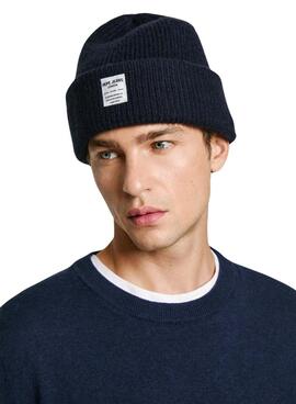 Gorro Pepe Jeans West azul marinho para homem