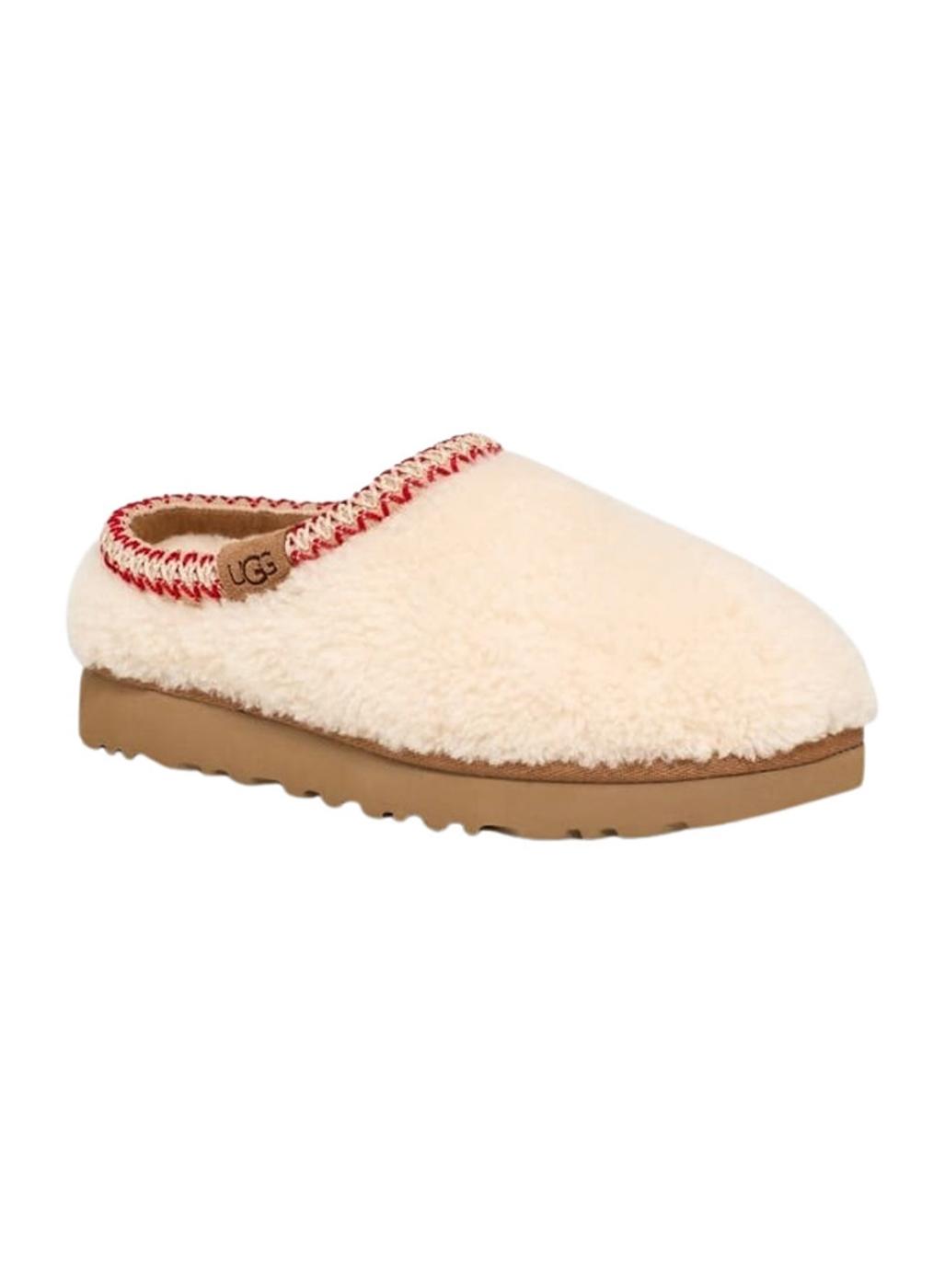 Ténis UGG Tasman Maxy Curly em bege para mulher