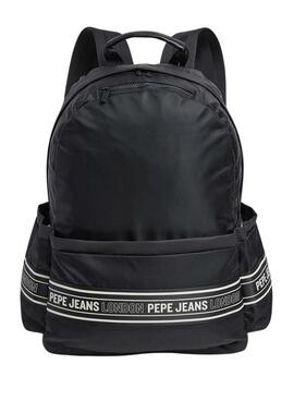 Mochila Pepe Jeans Otto Dublin preta para homem