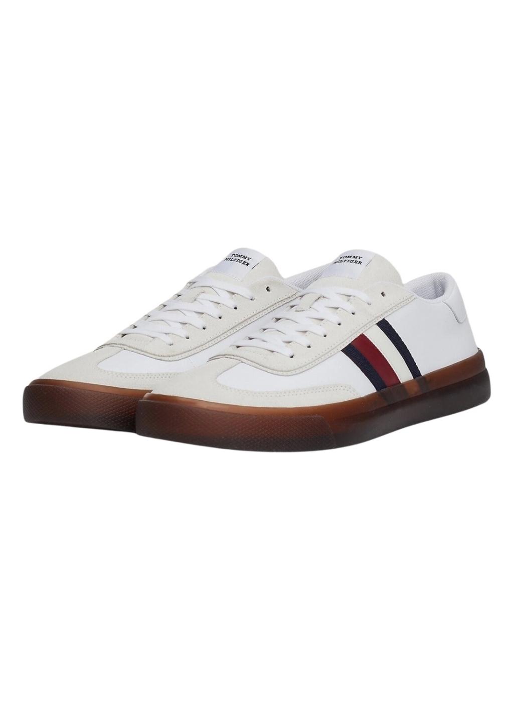 Sapatilhas Tommy Hilfiger Terrace brancas para homem