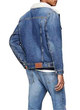 Jaqueta jeans Tommy Jeans Ryan 3 em 1 para homem