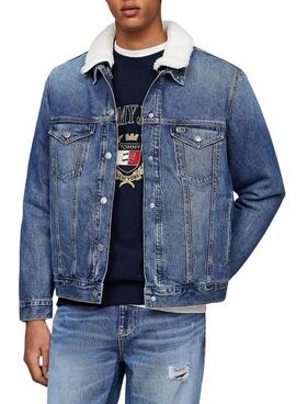 Jaqueta jeans Tommy Jeans Ryan 3 em 1 para homem