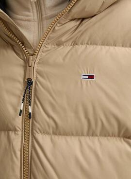 Parka Tommy Jeans Essential bege para homem