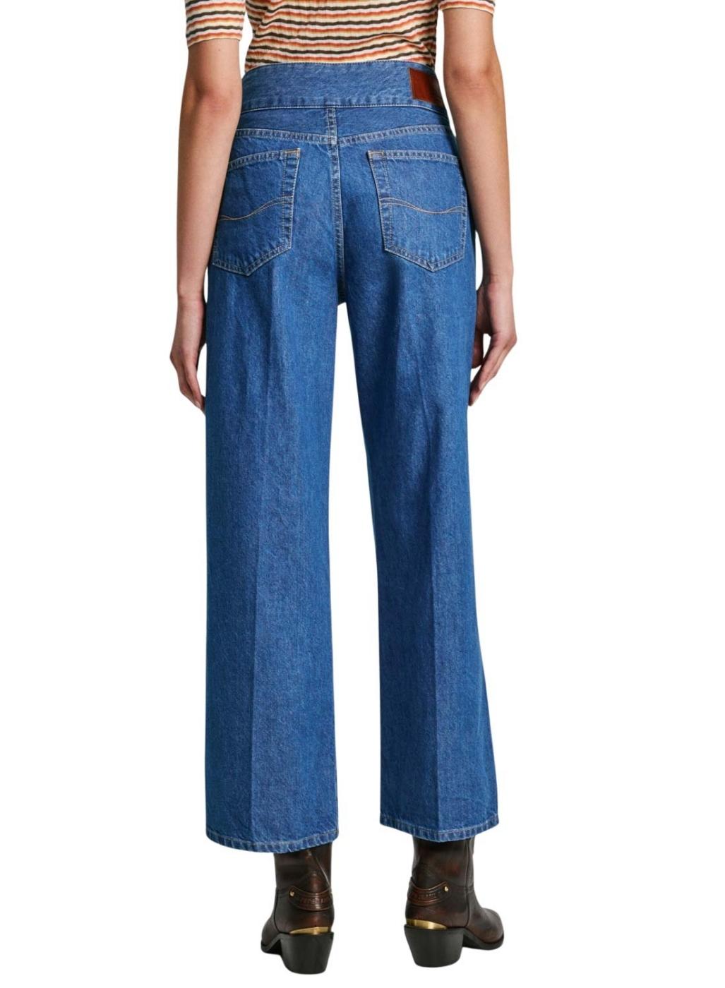 Calça de ganga Pepe Jeans straight para mulher