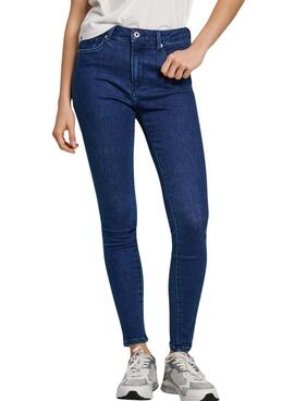 Jeans Pepe Jeans super skinny índigo para mulher