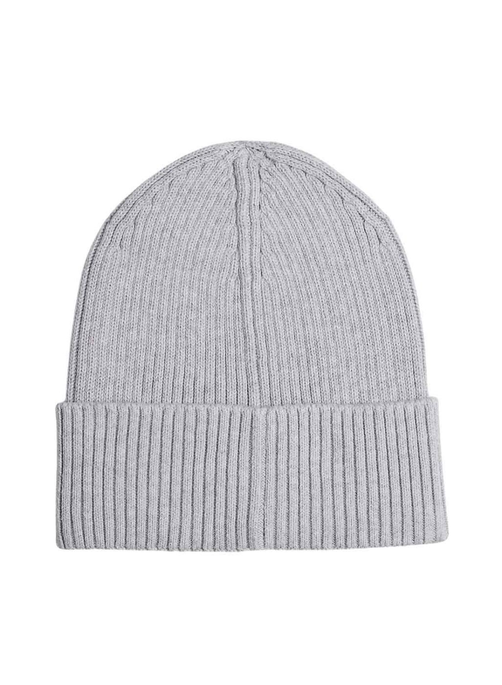 Gorro Tommy Jeans Heritage cinza para homem