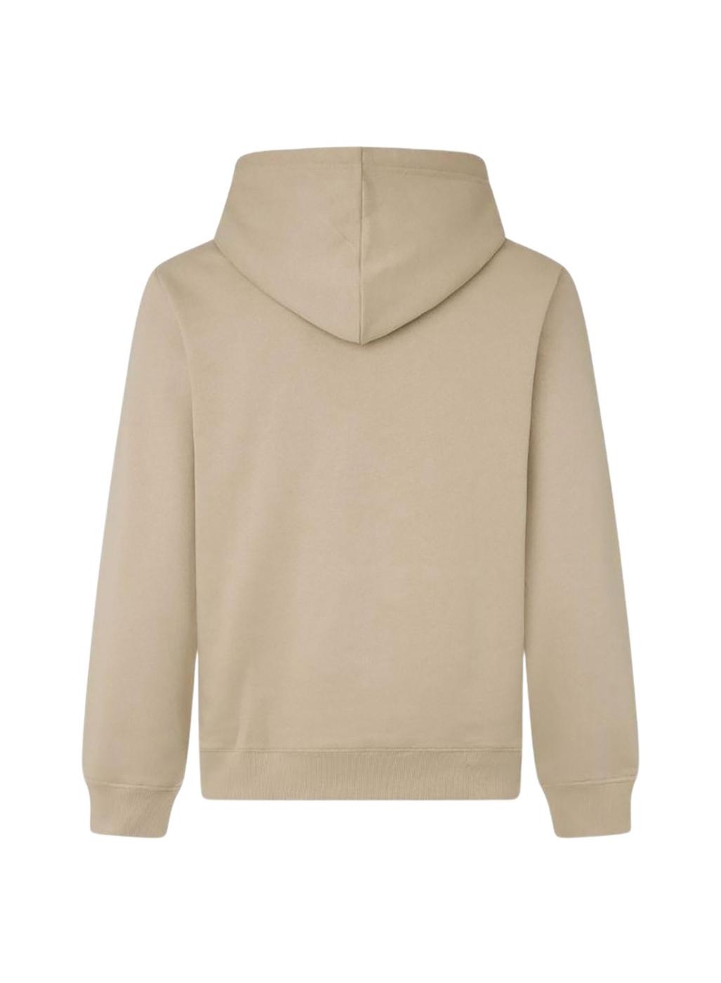 Moletom Pepe Jeans New Joe Hoodie bege para homem