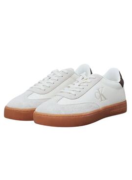 Sapatos Calvin Klein Jeans Classic branco para homem