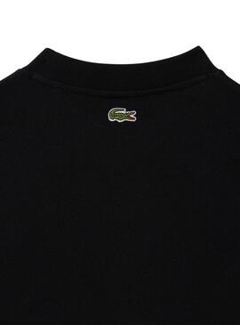 Moleton Lacoste College preto para homens