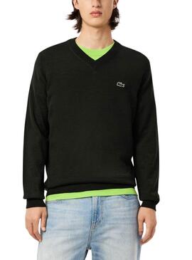 Camisa Lacoste Pico verde para homem