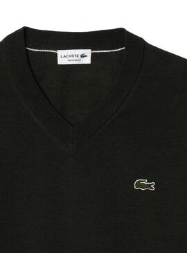 Camisa Lacoste Pico verde para homem