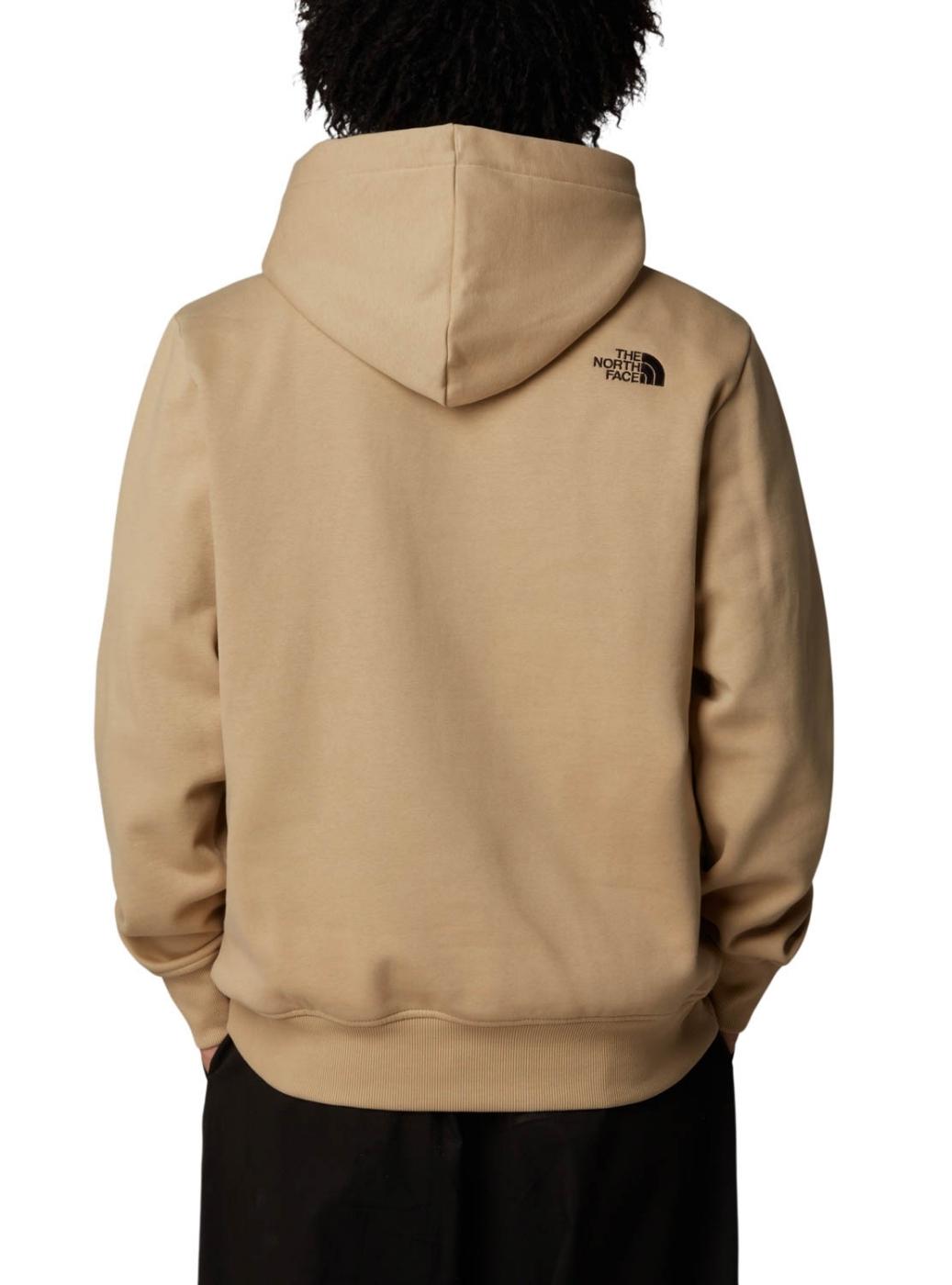 Sweatshirt The North Face Drew Peak Bege para homem