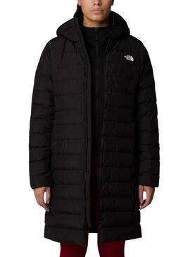 Parka The North Face Aconcagua Acolchoada Preto para mulher