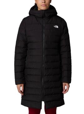 Parka The North Face Aconcagua Acolchoada Preto para mulher