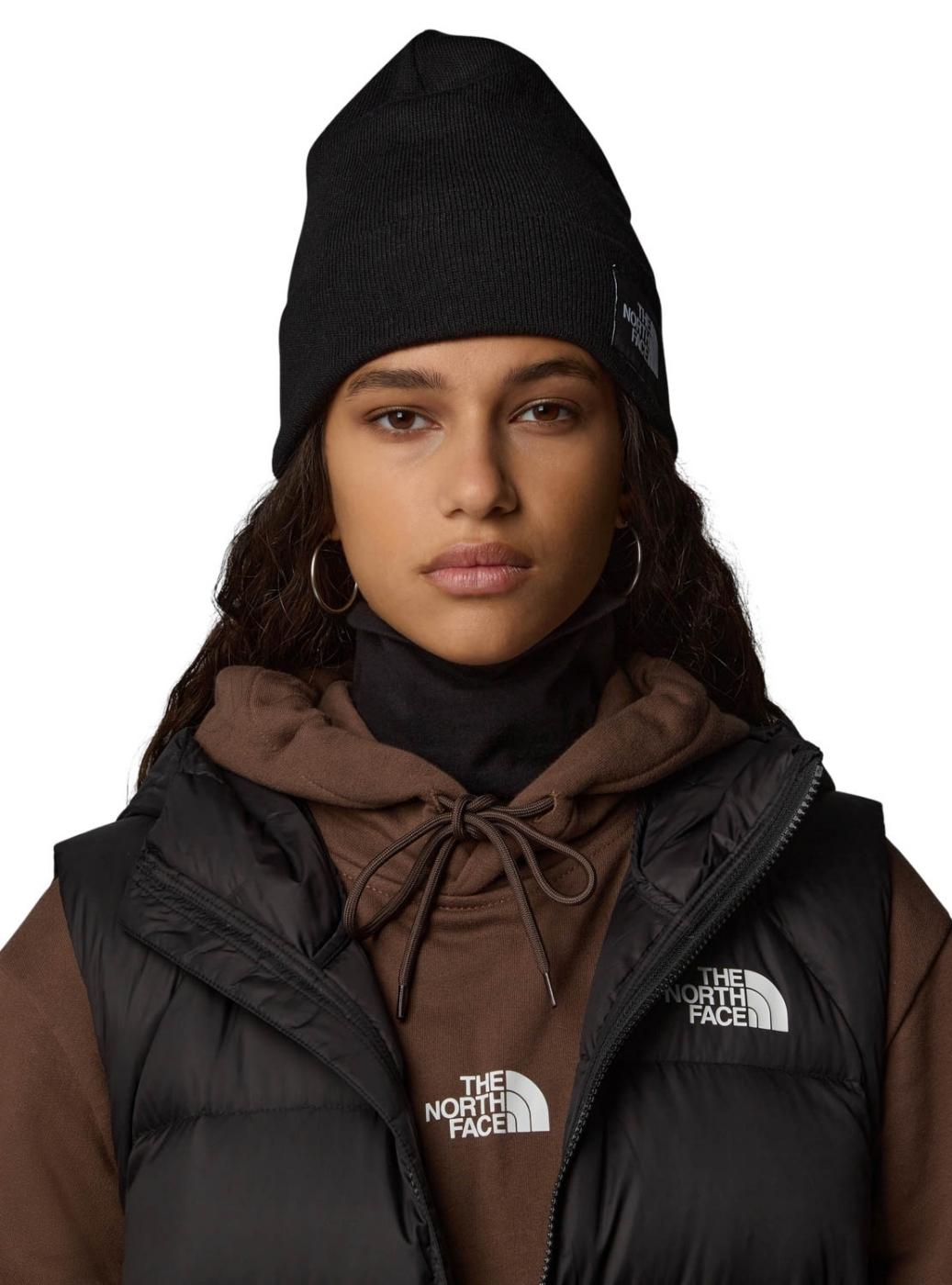 Gorro The North Face Dock Worker Preto Reciclado para homem e mulher