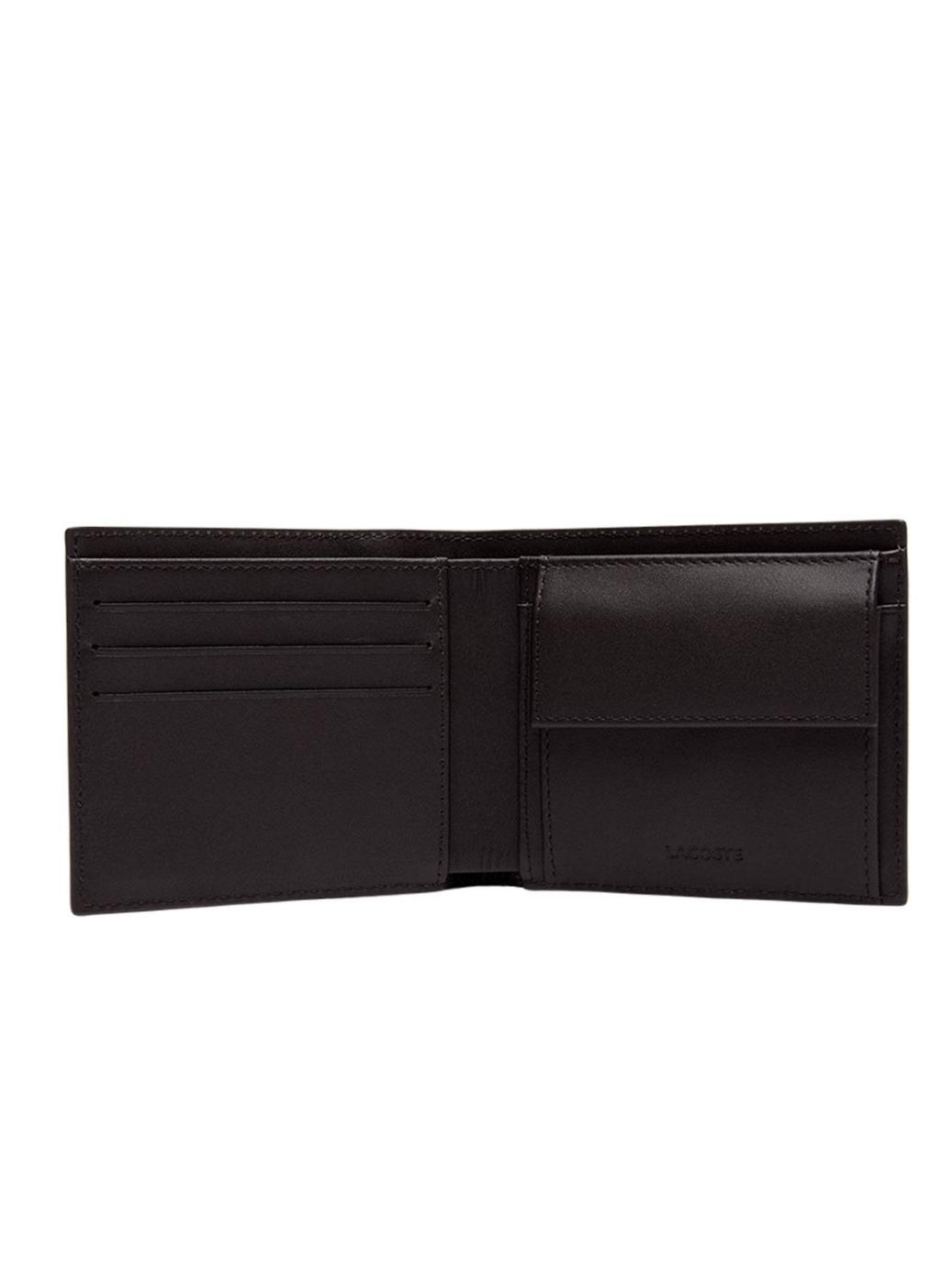 Carteira Lacoste Billfold Marrom para homem