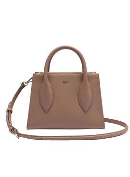 Bolsa Handle Daily Lacoste Camel para mulher