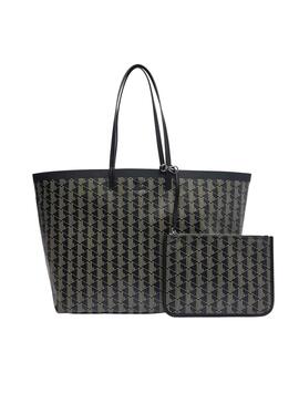 Bolsa Shopper Lacoste Zely Preto para mulher