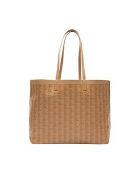 Bolsa Shopper Monográfico Camel para mulher