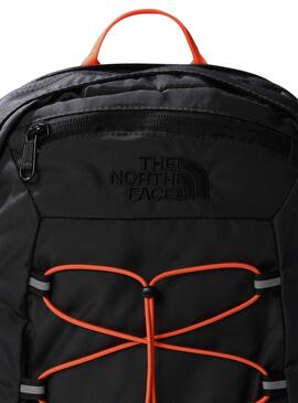 Mochila The North Face Borealis Classic Cinza e Laranja para homem e mulher