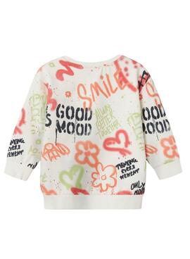 Sweatshirt Name It Noelle Graffiti para menina