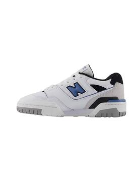 Ténis New Balance BB550 Brancos e Azuis