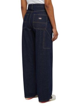 Jeans Dickies Herndon Denim Escuro para mulher