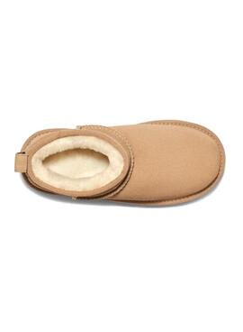 Botas UGG Ultra Mini Platform Bege para menino e menina